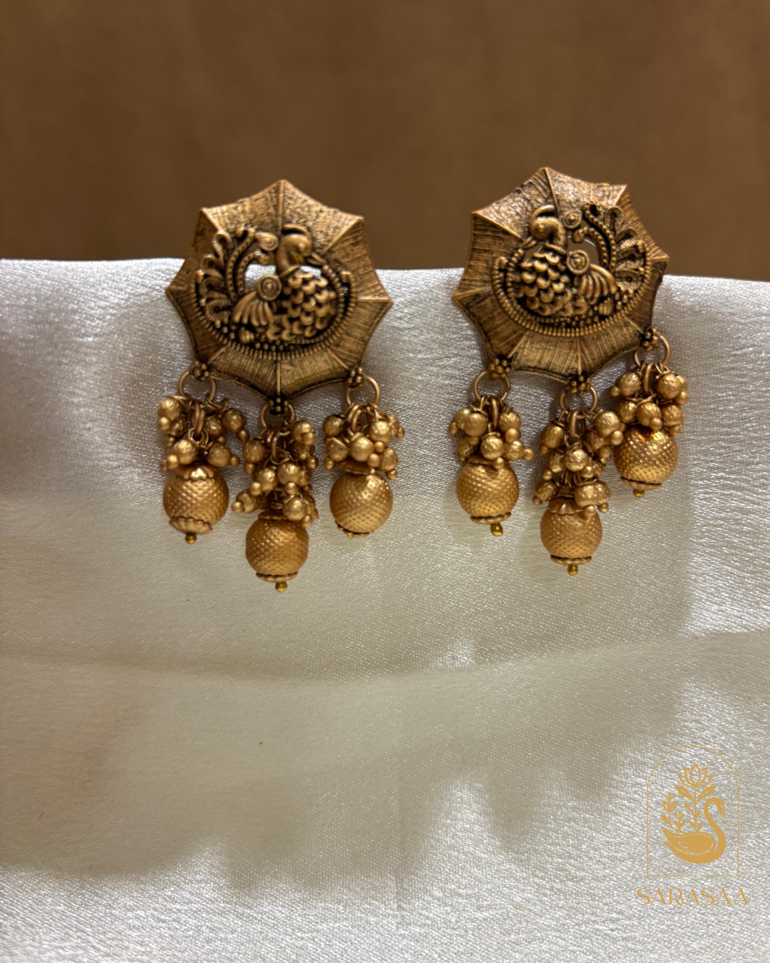SarasaaFashion Gajra Sunflower Earrings - 154