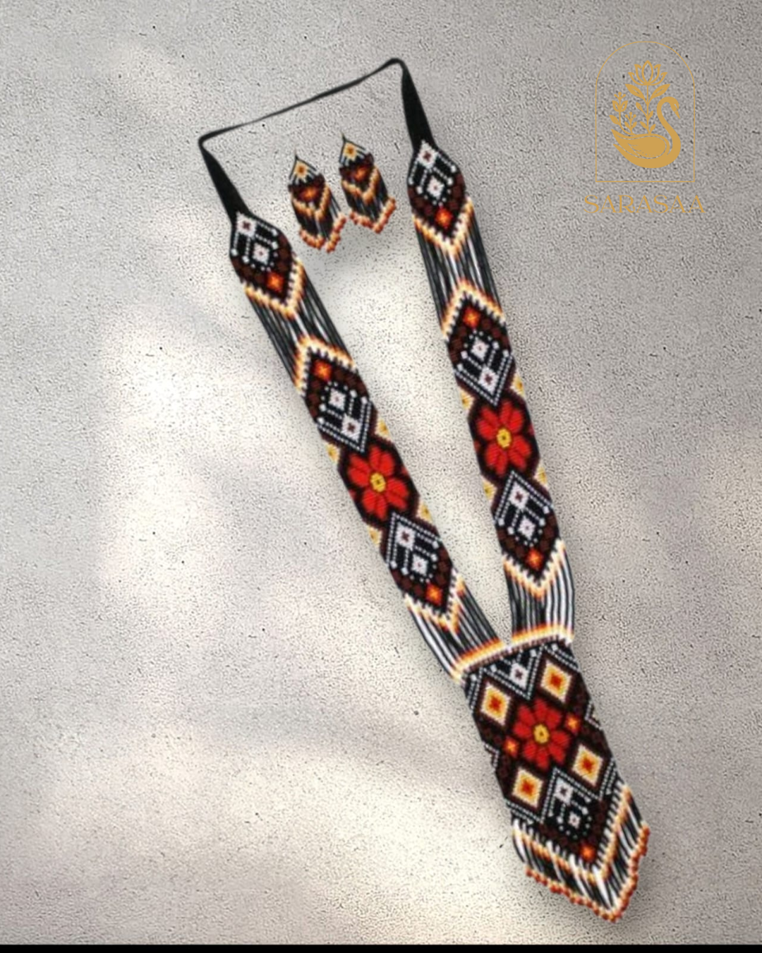 Beaded necklace