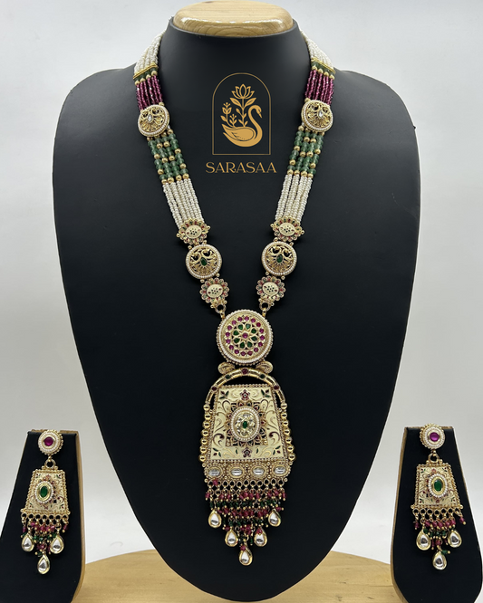 SARASAA Kundan Heritage Set.  - 255